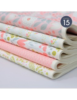 Japanese paper with Yuzu Angele pattern sheet