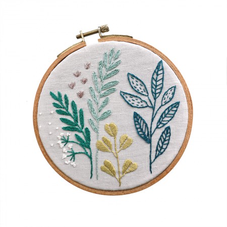 Garden Embroidery Kit