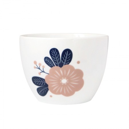 Snow flower Illustrated Porcelain Bowl