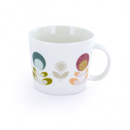 Porcelain mug with Pop motif
