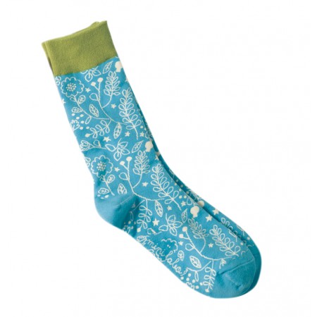 Jacquard socks with Croquis Pattern