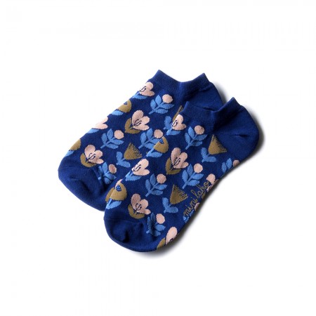 Jacquard socks with Popette Pattern