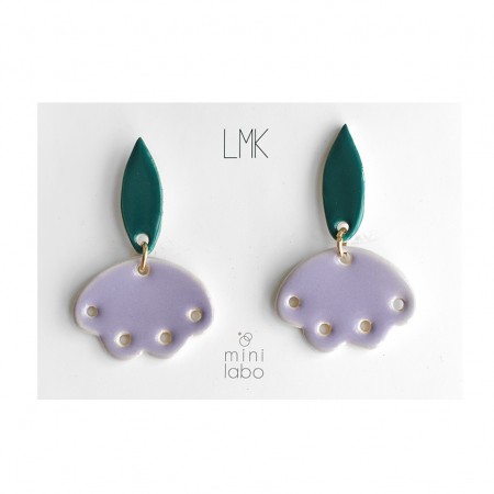 parma Lullaby leaf earrings