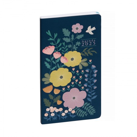 Agenda de poche Jardin Anglais 9x17 cm