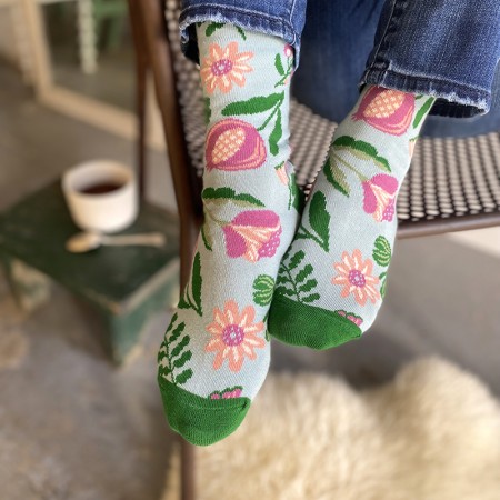 Made in France Pomegranate Socks